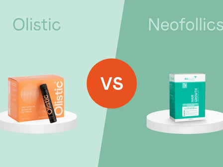 Olistic Womenin ja Neofollics-tablettien vertailu