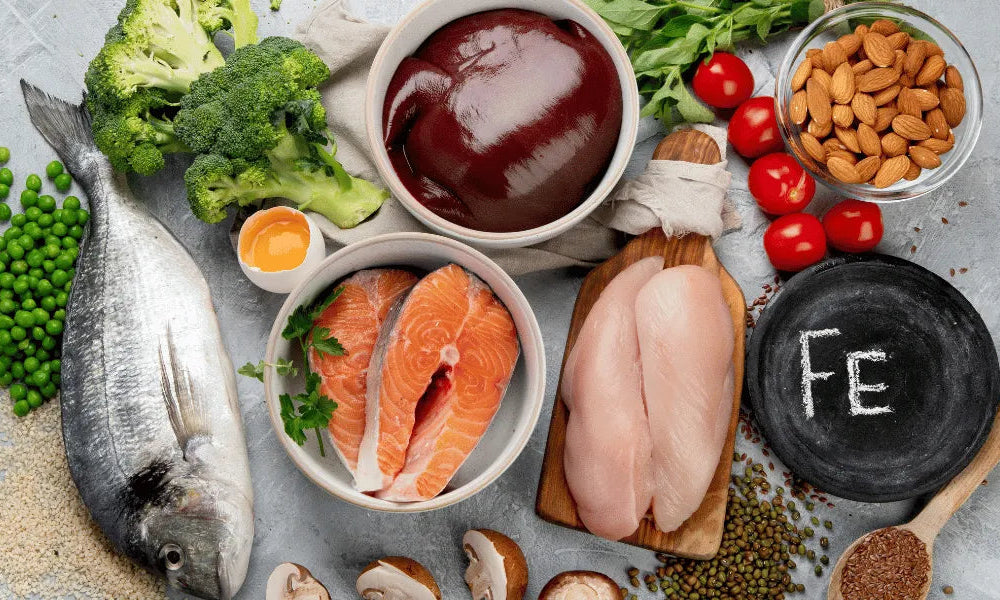 Hiustenlähtö raudanpuutteen vuoksi