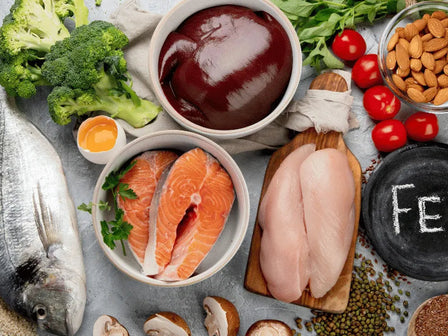 Queda de cabelo devido a deficiência de ferro