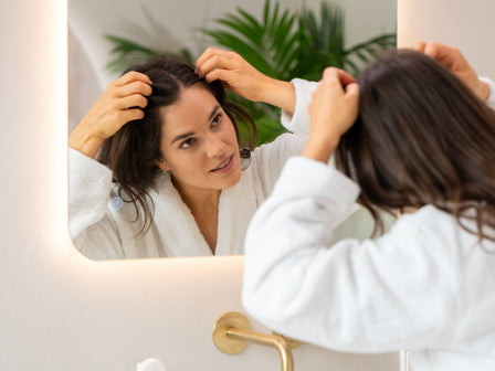 O que fazer com a queda de cabelo devido ao SOP?