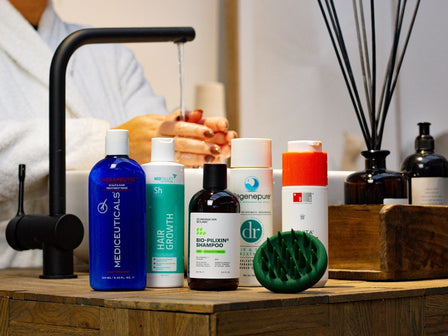 Quale shampoo è più adatto a voi? Shampoo Regenepure DR vs. Revita vs. Neofollics