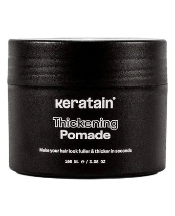 3x Keratain hårfibre + gratis Keratain pomade - Svart (25 gr) 3x Keratain hair fibers + free Keratain pomade – Black (25 gr) - Hairgivers