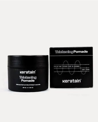 3x Keratain hårfibre + gratis Keratain pomade - Grå (25 gr) 3x Keratain hair fibers + free Keratain pomade – Gray (25 gr) - Hairgivers