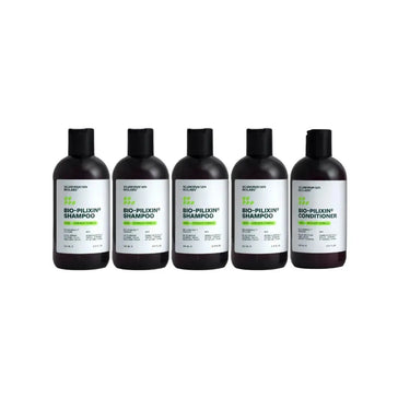4x Scandinavian Biolabs shampoo (miehet) + ilmainen hoitoaine. 4x Scandinavian Biolabs shampoo (men) + free conditioner - Hairgivers