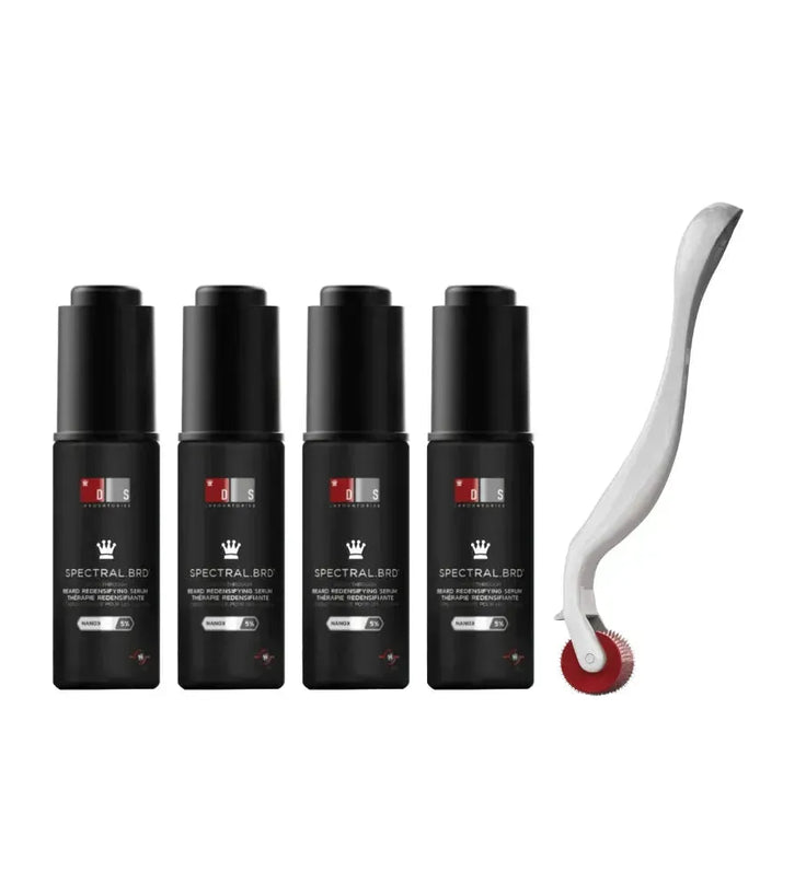 4x Spectral.BRD serum + free beard roller - Hairgivers