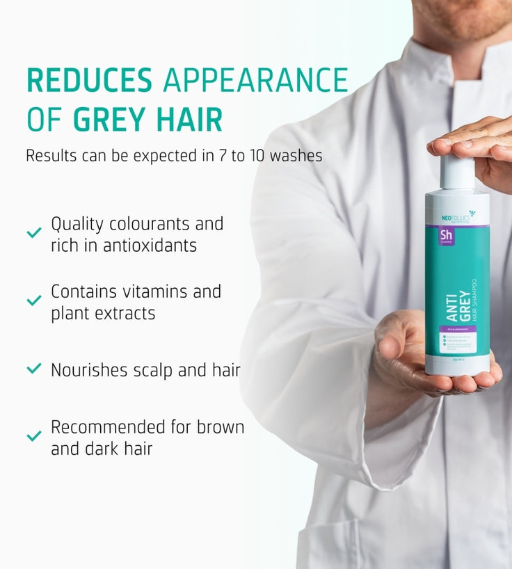 Neofollics anti-grå shampoo