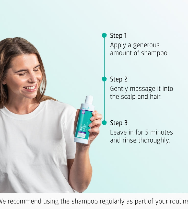 Neofollics anti-grå shampoo