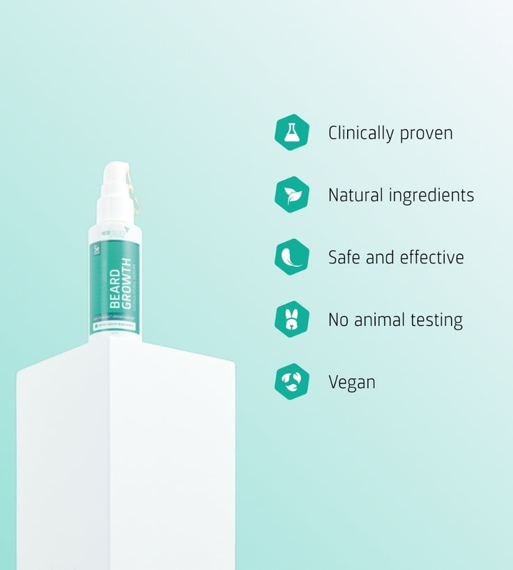 Neofollics serum för skäggtillväxt
