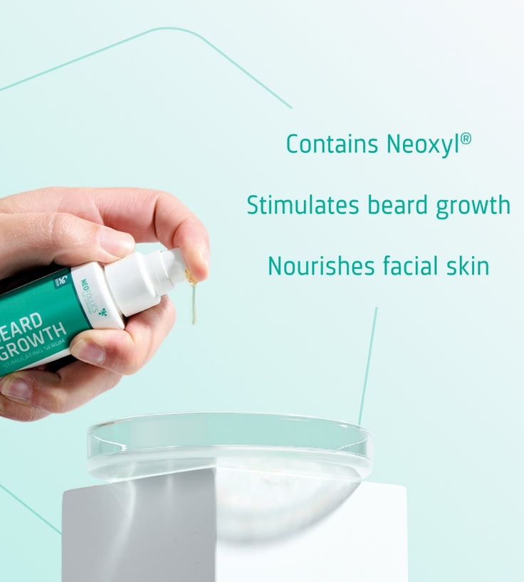 Neofollics serum för skäggtillväxt