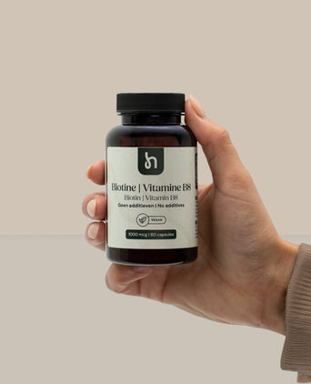 Hairgivers Biotin-tillskott 1000 mcg | 60 kapslar (Vitamin B7) Hairgivers Biotin-tillskott 1000 mcg | 60 kapslar (Vitamin B7)