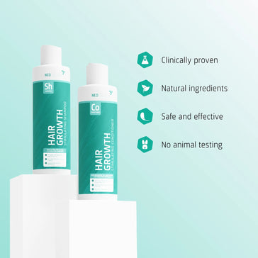 4x Neofollics shampoo + free conditioner 4x Neofollics shampoo + free conditioner - Hairgivers