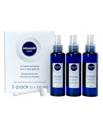 Linn Minoxidil 2% spray paquete de 3 (3x100 ml) Linn Minoxidil 2% spray paquete de 3 (3x100 ml)