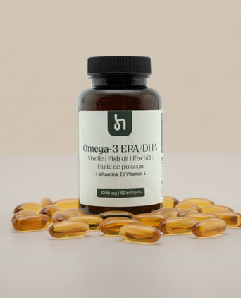 Hairgivers Omega 3-tillskott 1000 mg | 60 kapslar (EPA/DHA) Hairgivers Omega 3-tillskott 1000 mg | 60 kapslar (EPA/DHA)