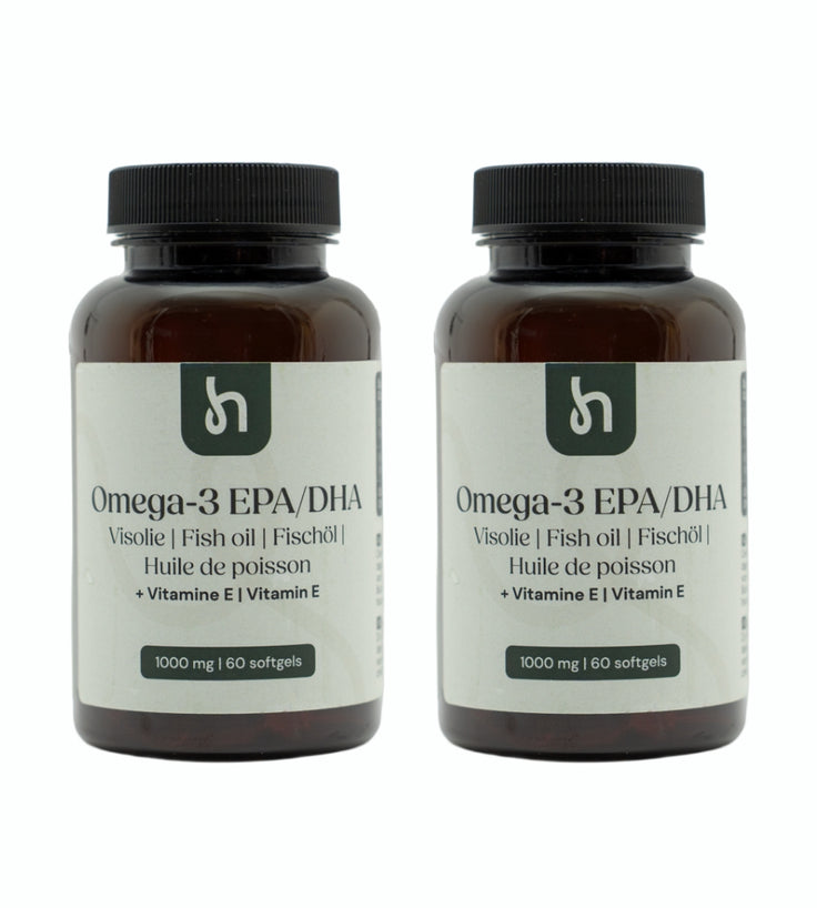 Hairgivers Suplemento de omega 3 1000 mg | 120 cápsulas (EPA/DHA)