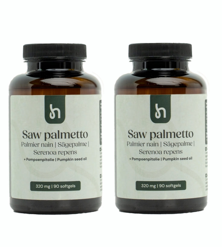 Hairgivers Saw palmetto supplement 320 mg | 180 capsules (Serenoa repens)