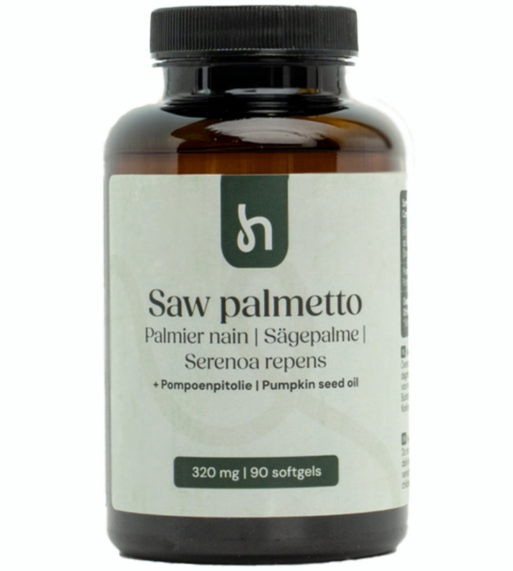 Hairgivers Saw palmetto tilskudd 320 mg | 90 kapsler (Serenoa repens)