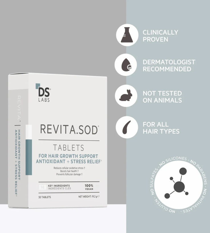 Revita.SOD compresse per la caduta dei capelli indotta dallo stress (1 mese)