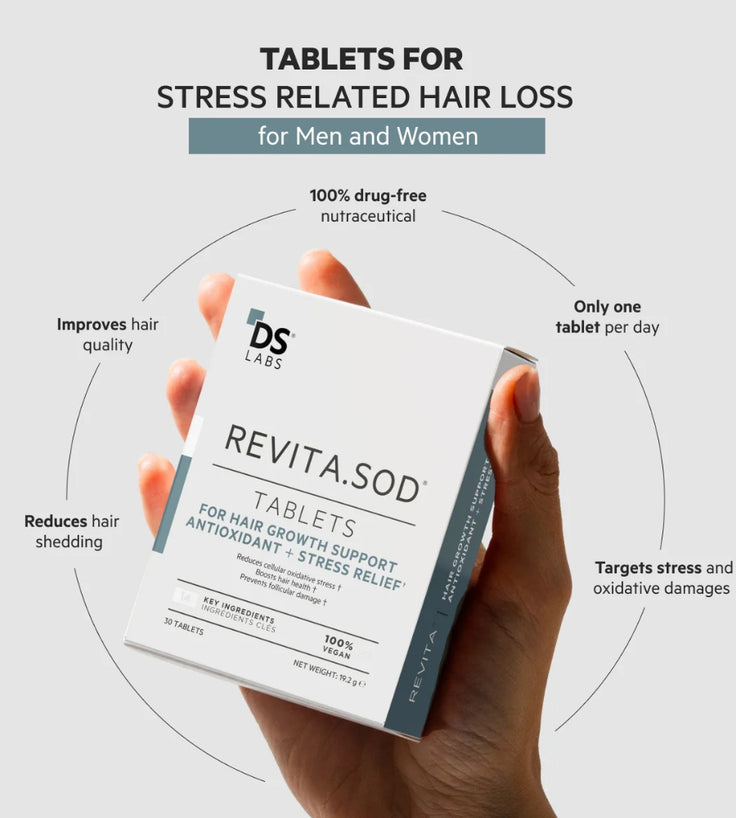 Revita.SOD compresse per la caduta dei capelli indotta dallo stress (1 mese)