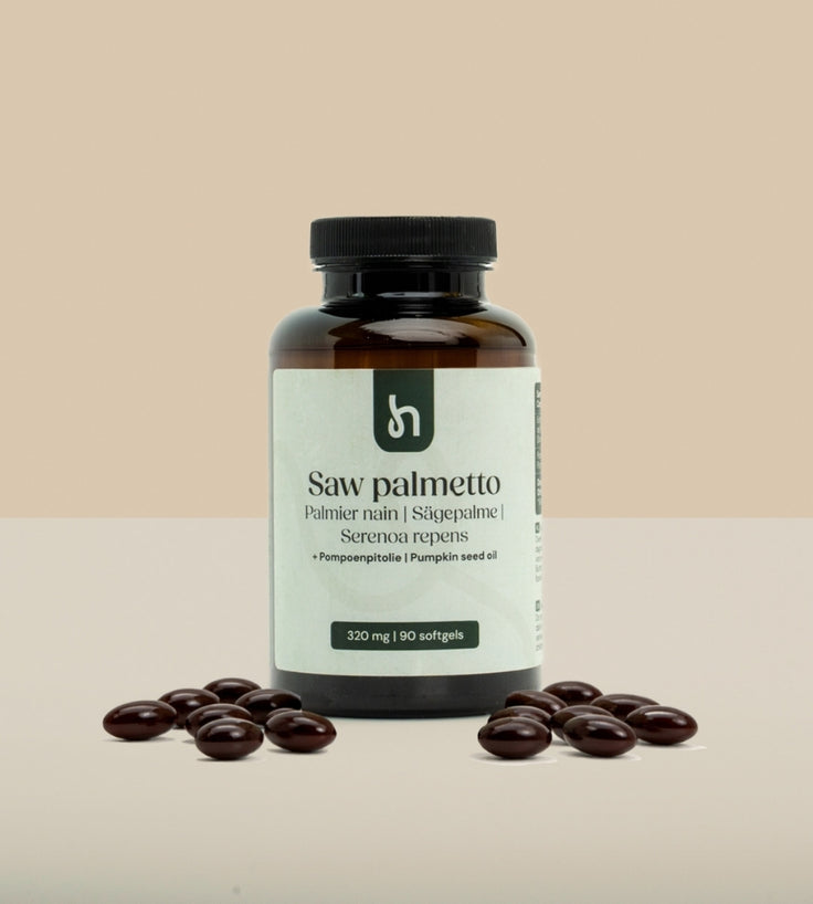 Hairgivers Saw palmetto tilskudd 320 mg | 90 kapsler (Serenoa repens)
