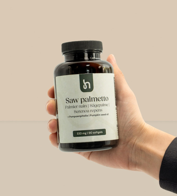 Hairgivers Saw palmetto tilskudd 320 mg | 90 kapsler (Serenoa repens)