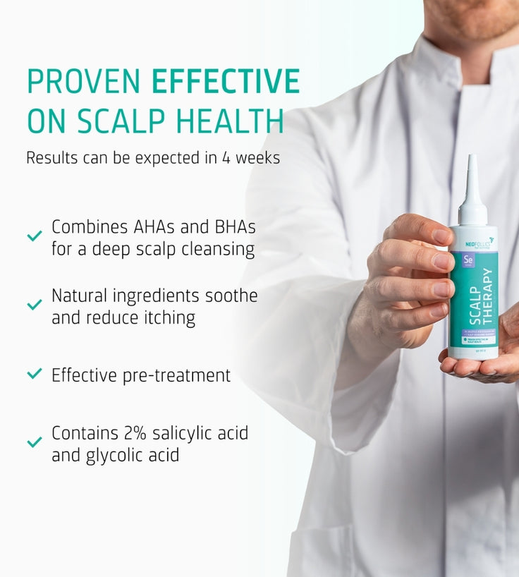Suero peeling Neofollics para el cuero cabelludo