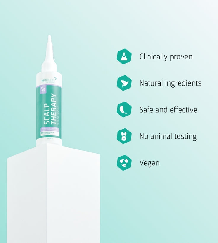 Suero peeling Neofollics para el cuero cabelludo