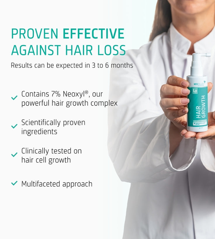 Neofollics hair growth lotion 3-pack (7% Neoxyl)