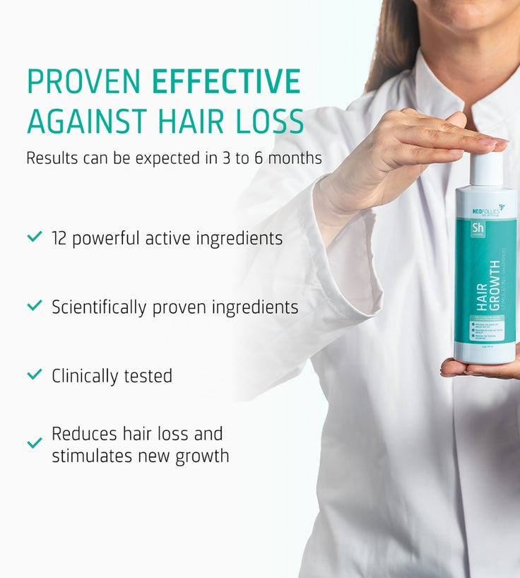 Neofollics hair growth shampoo 3-pack (3x250 ml)