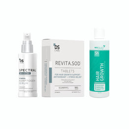 Spectral.F7-seerumi + Revita.SOD-tabletit & Neofollics-shampoo