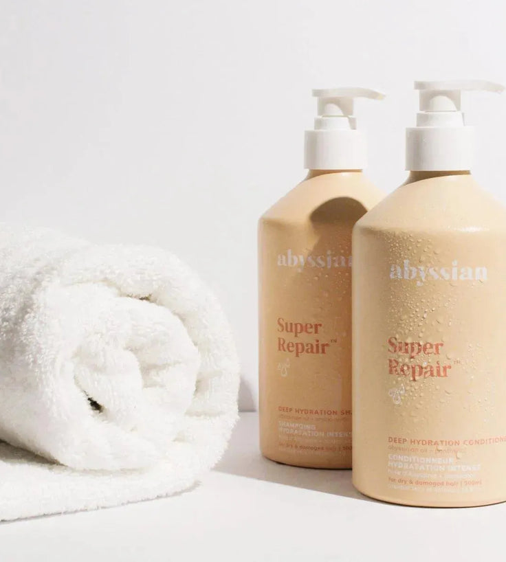 Abyssian deep hydration shampoo + conditioner combination package - Hairgivers