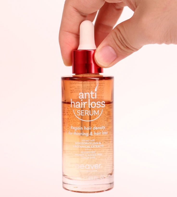 Beaver Shampoo anti-caduta + Siero + Applicatore