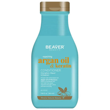 Beaver Balsamo riparatore all'olio di argan e cheratina (350 ml) Beaver Argan Oil & Keratin repair conditioner (350 ml) - Hair Growth Specialist