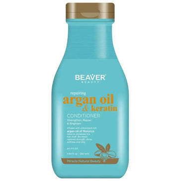 Beaver Argan Oil & Keratin repair balsam (350 ml) Beaver Argan Oil & Keratin repair conditioner (350 ml) - Hairgivers