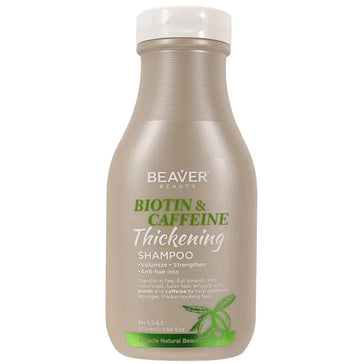 Beaver Biotiini & Kofeiini paksunnos shampoo (350 ml) Beaver Biotin & Caffeine thickening shampoo (350 ml) - Hair Growth Specialist