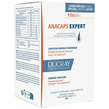Ducray Anacaps Expert capsules Ducray Anacaps Expert capsules - Hair Growth Specialist