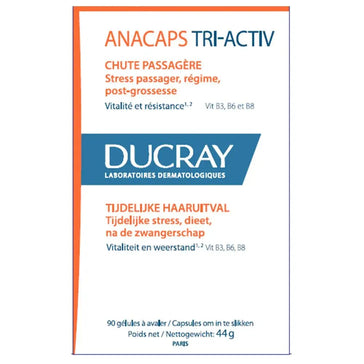 Ducray Anacaps Tri-Activ kapslar Ducray Anacaps Tri-Activ capsules - Hairgivers