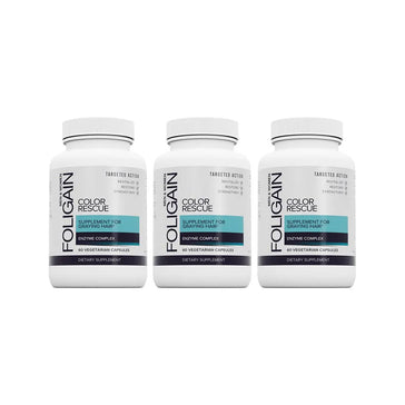 Foligain anti-grå kapslar (3-pack) Foligain anti-grey capsules (3-pack) - Hair Growth Specialist