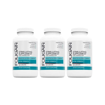 Foligain gélules pour la croissance des cheveux (paquet de 3) Foligain hair growth capsules (3-pack) - Hairgivers