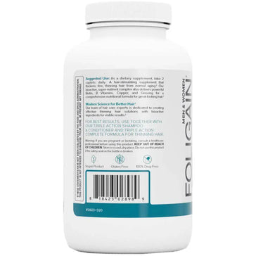 Foligain capsule per la crescita dei capelli (60 capsule) Foligain hair growth capsules (60 capsules) - Hair Growth Specialist