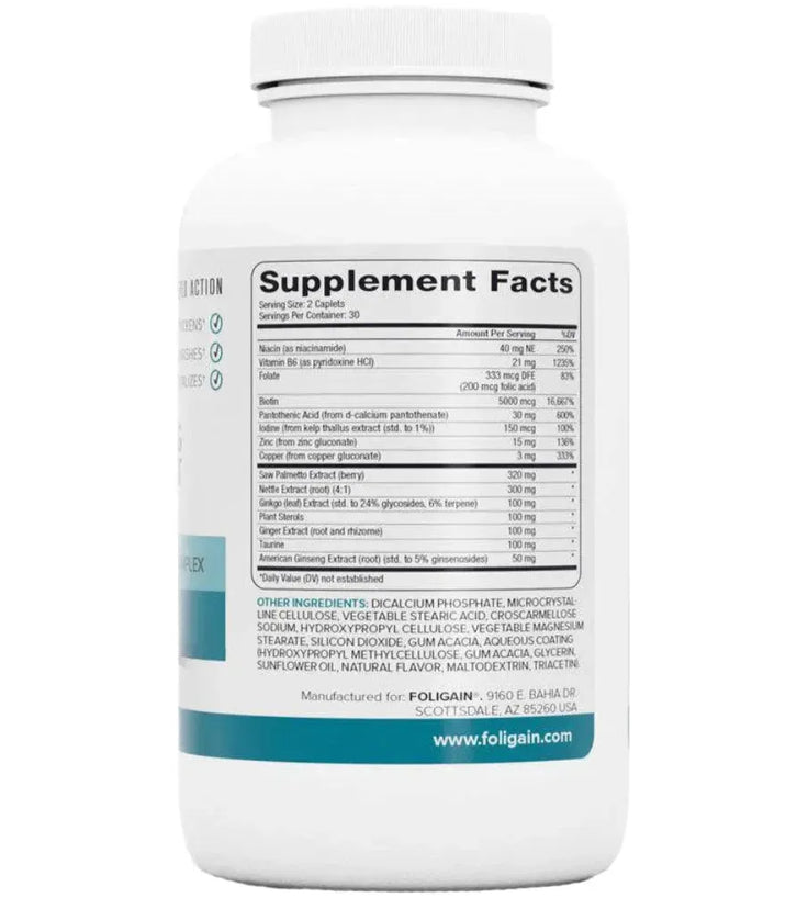 Foligain hair growth capsules (60 capsules) - Hairgivers