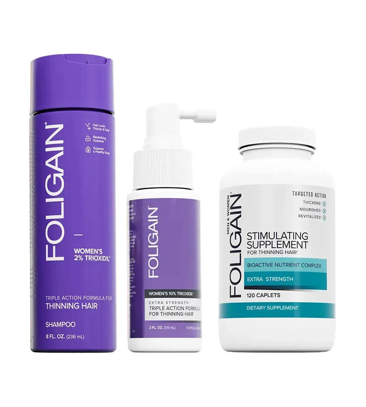 Foligain hair growth treatment (women) - Hairgivers