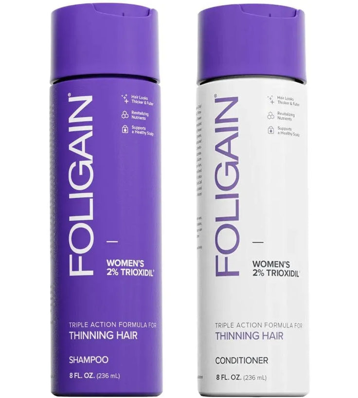 Foligain hair loss shampoo + conditioner women (236 ml) - Hairgivers