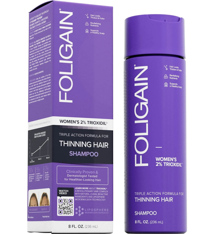 Foligain hair loss shampoo + conditioner women (236 ml) - Hairgivers