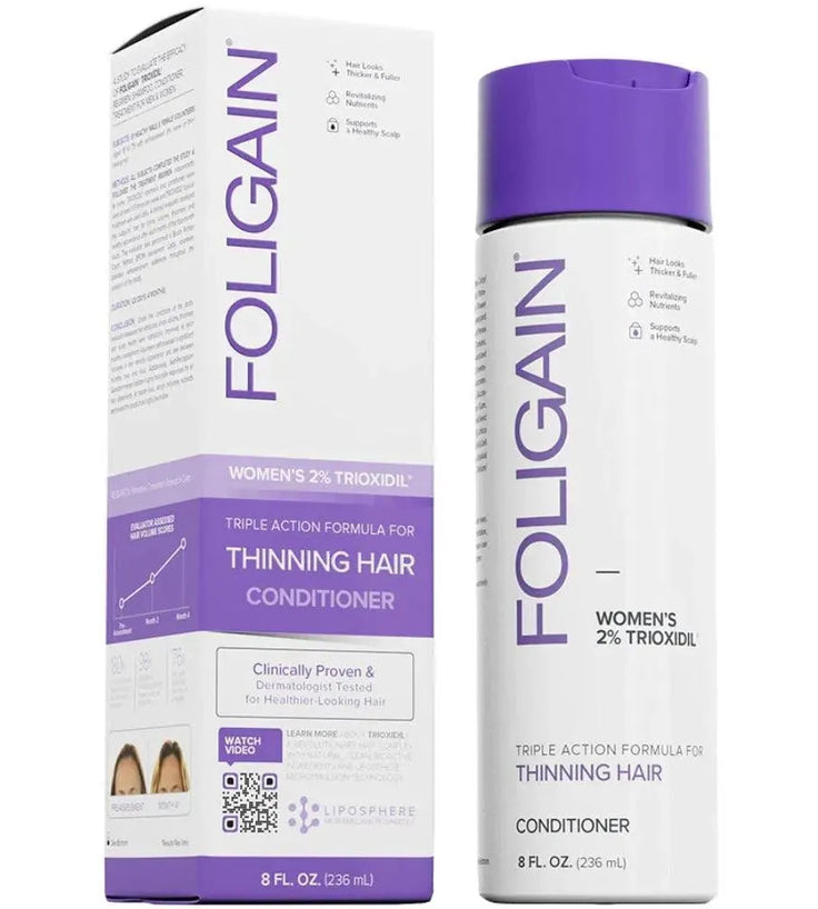 Foligain hair loss shampoo + conditioner women (236 ml) - Hairgivers