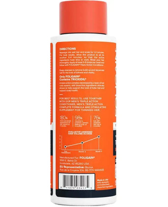 Foligain champô para queda de cabelo homem (473 ml) Foligain hair loss shampoo men (473 ml) - Hairgivers