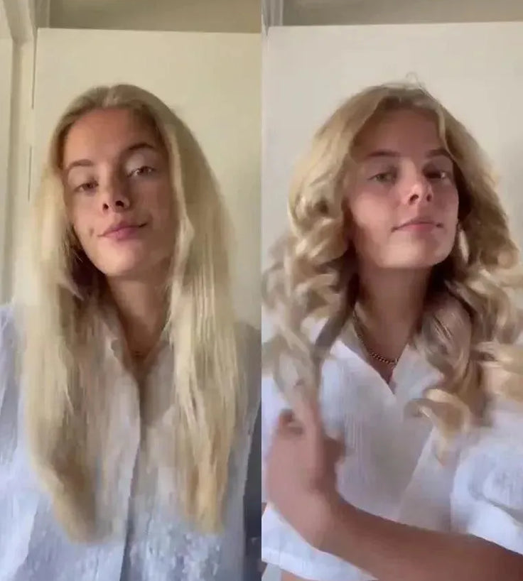 Gift: HGS heatless curler (curl hair without heat) - Hairgivers