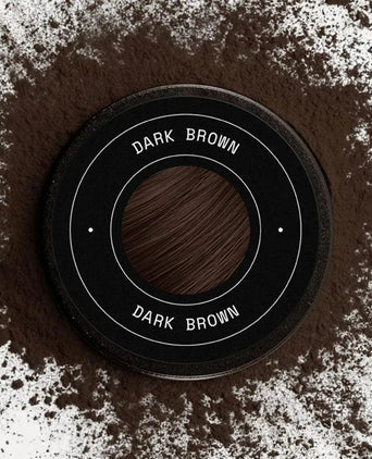 Fibras capilares Keratain - Castanho escuro (25 gr) Keratain hair fibers – Dark brown (25 gr) - Hairgivers