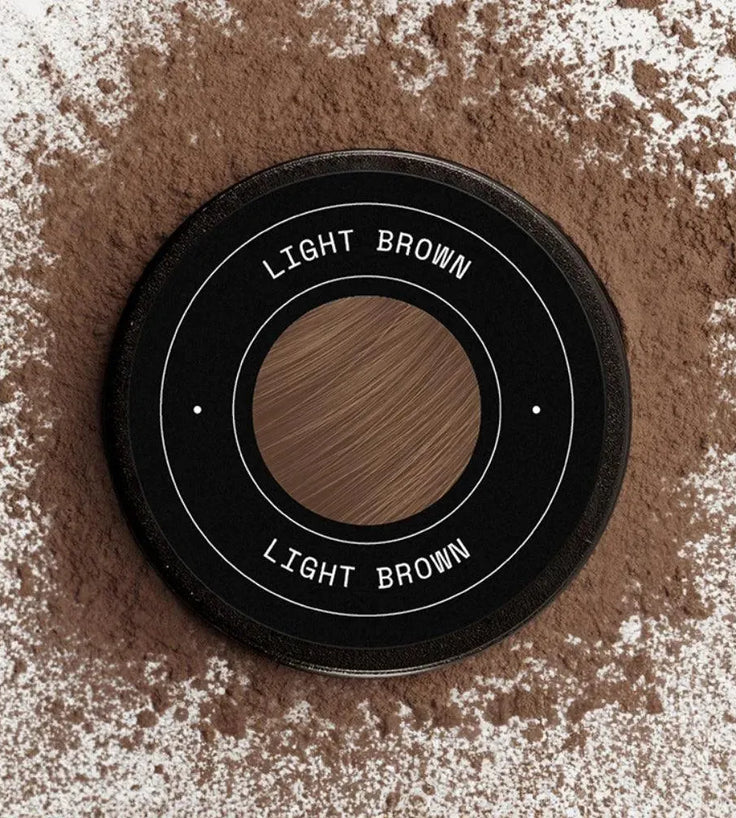 Keratain hair fibers – Light brown (25 gr) - Hairgivers