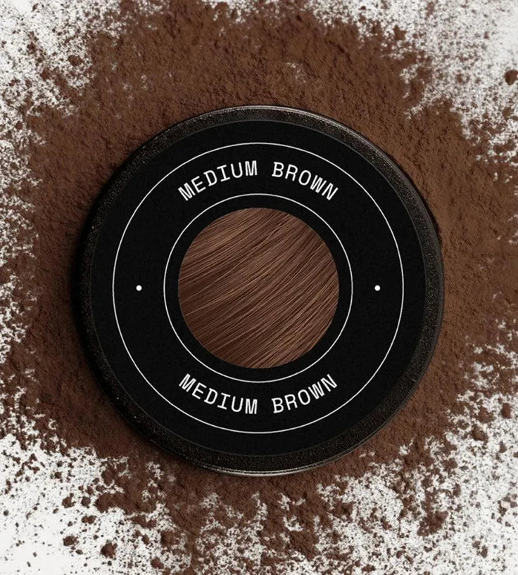 Keratain hair fibers – Medium brown (25 gr) - Hairgivers