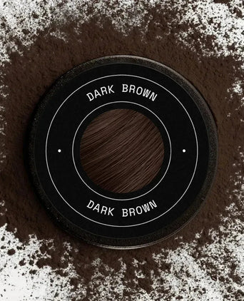 Pomada Keratain + Fibras capilares Keratain - Castanho escuro (25 gr) Keratain pomade + Keratain hair fibers – Dark brown (25 gr) - Hairgivers